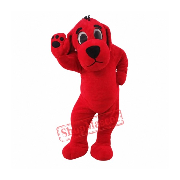 Big Red Dog Mascot Costume Big Red Dog Mascot Costume