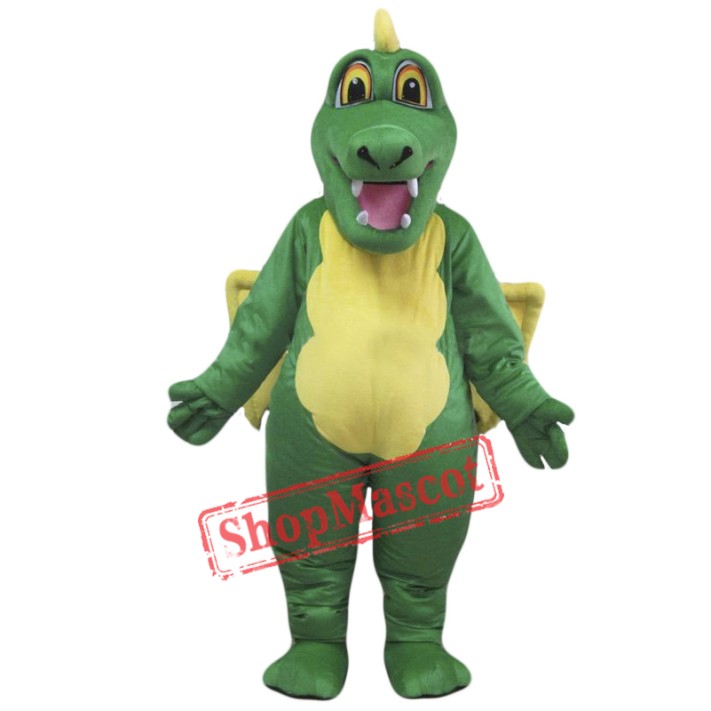 Adult Green Fly Dragon Mascot Costumes