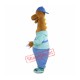Happy Dinosaur Mascot Costume Happy Dinosaur Mascot Costume
