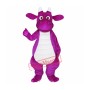 Purple Adult Dragon Mascot Costume