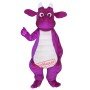 Purple Adult Dragon Mascot Costume