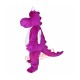 Purple Adult Dragon Mascot Costume Purple Adult Dragon Mascot Costume