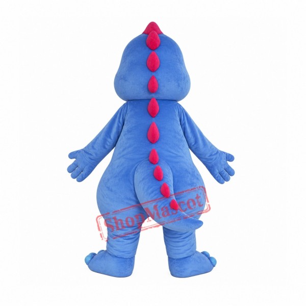 Blue Dinosaur Mascot Costumes