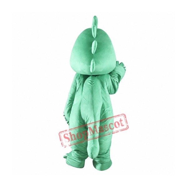 Green Dinosaur Mascot Costume for Adults Green Dinosaur Mascot Costume for Adults