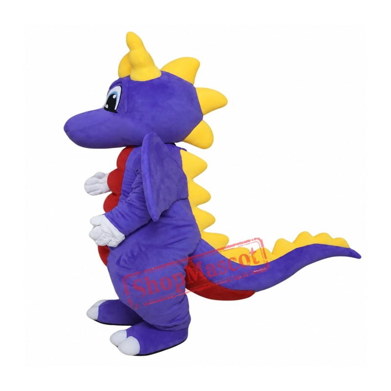 Purple Dragon Mascot Costume for Adults Purple Dragon Mascot Costume for Adults