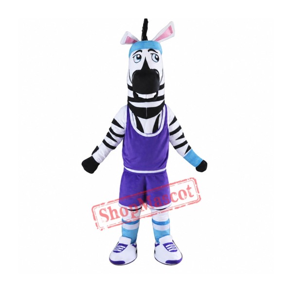 High Quality Adult Zebra Mascot Costume