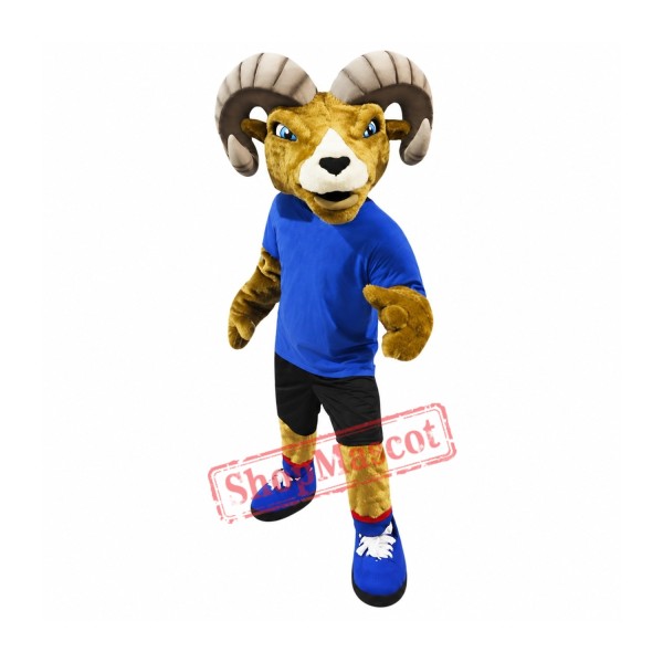 High Quality Adult Sport Ram Mascot Costume