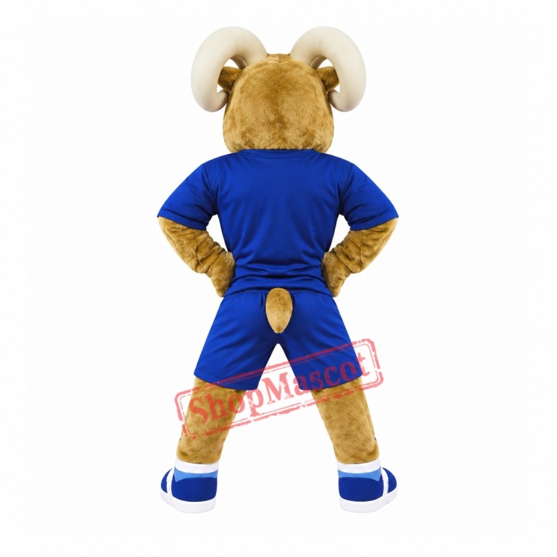 Adult Sport Ram Mascot Costume Adult Sport Ram Mascot Costume