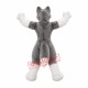 Cute White Grey Wolf Mascot Costume Cute White Grey Wolf Mascot Costume