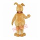 Cute Gold Dog Mascot Costume