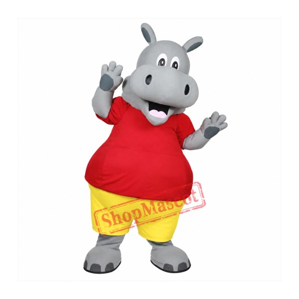 Cute Animal Hippo Mascot Costume Cute Animal Hippo Mascot Costume