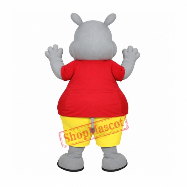 Cute Animal Hippo Mascot Costume Cute Animal Hippo Mascot Costume