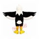 Power Eagle Mascot Costume Power Eagle Mascot Costume