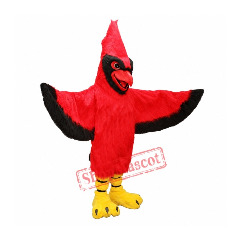 All Red Cardinal Mascot Costume All Red Cardinal Mascot Costume