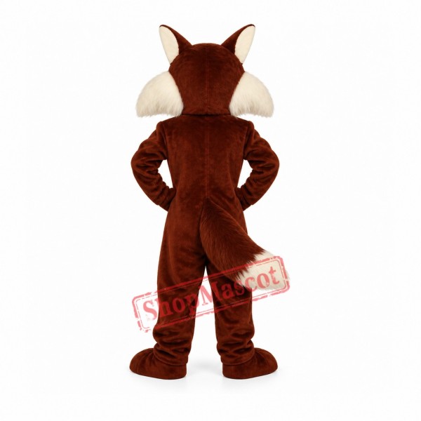 Friendly Fox Mascot Costume