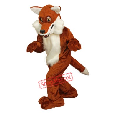 Red Fox Mascot Costume