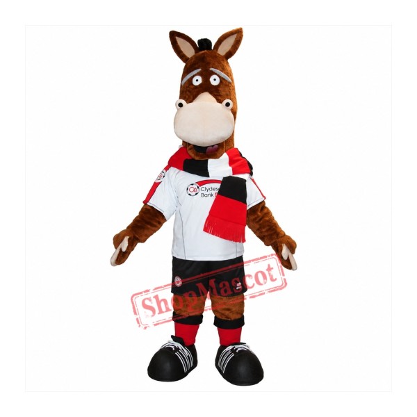 Cute Adult Horse Mascot Costume Cute Adult Horse Mascot Costume