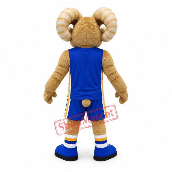 Power Sport Rams Mascot Costume Power Sport Rams Mascot Costume