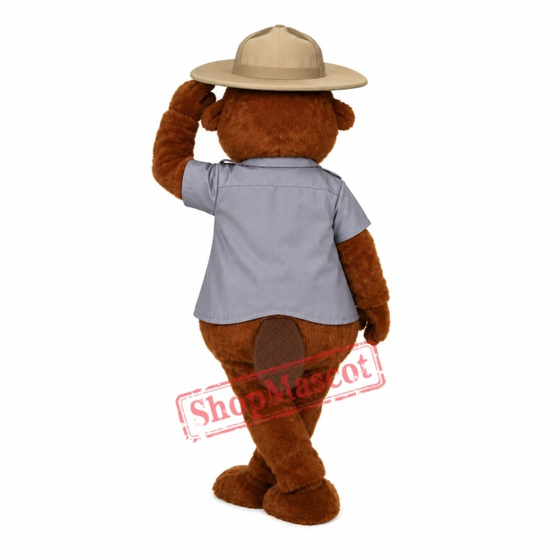 Police Beaver Mascot Costume