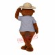 Police Beaver Mascot Costume