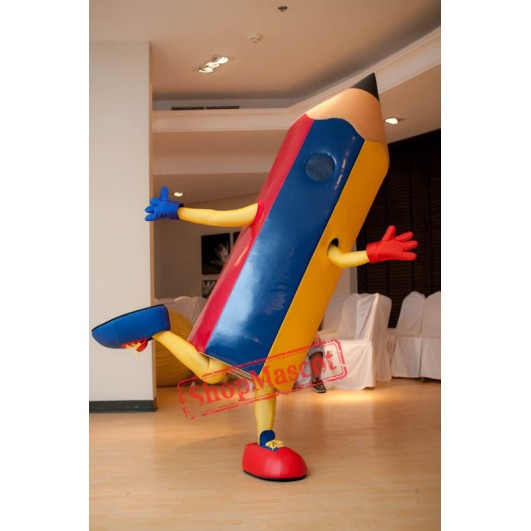 Pencil Mascot Costume
