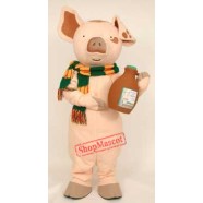 The Loveable Pig Mascot Costume