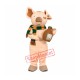The Loveable Pig Mascot Costume