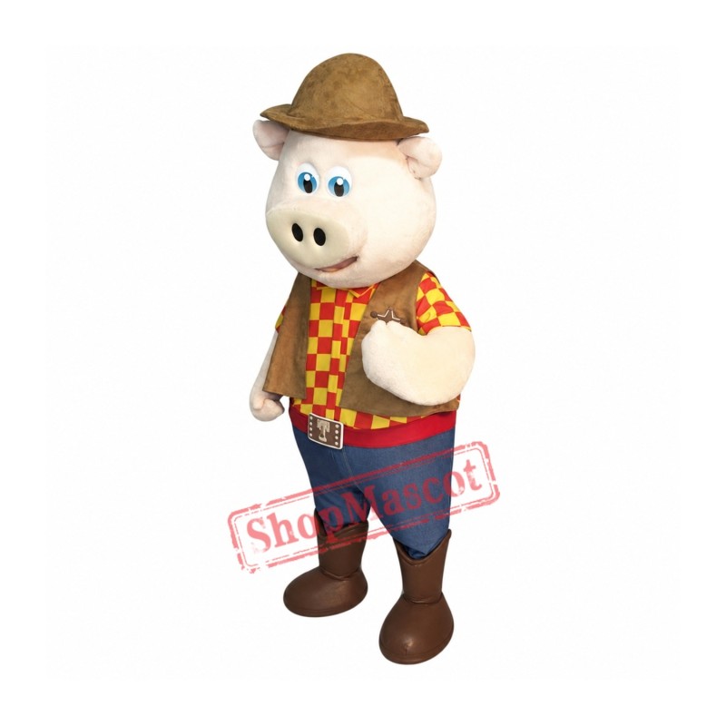 High Quality Pig Mascot Costume High Quality Pig Mascot Costume