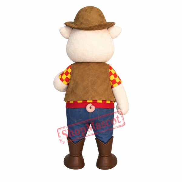 High Quality Pig Mascot Costume High Quality Pig Mascot Costume