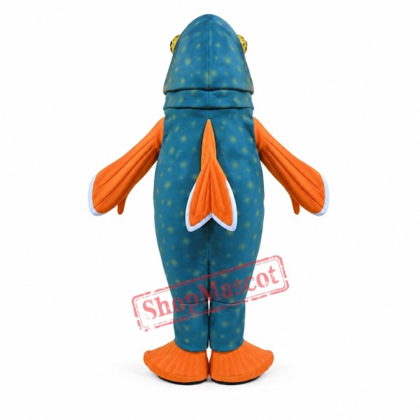 Brook Trout Fish Mascot Costume