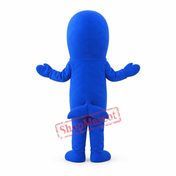 Cute Whale Mascot Costume Cute Whale Mascot Costume