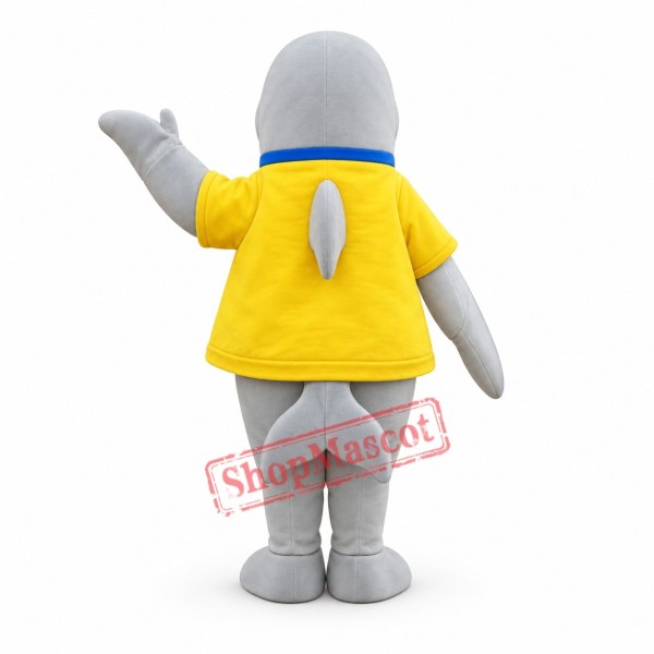Lovely Dolphin Mascot Costume Lovely Dolphin Mascot Costume