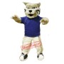 Power Bobcat Mascot Costume