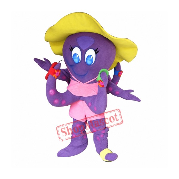 High Quality Octopus Mascot Costume