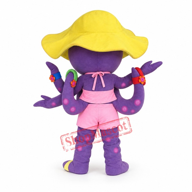 High Quality Octopus Mascot Costume