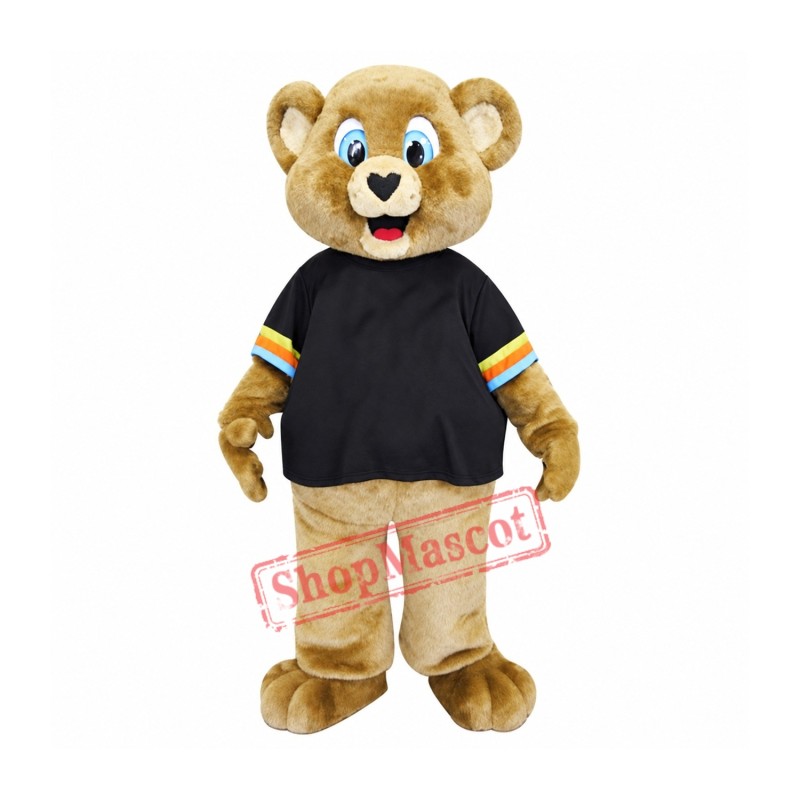 Cute Brown Bear Mascot Costume Cute Brown Bear Mascot Costume