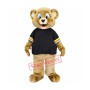 Cute Brown Bear Mascot Costume