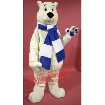 Breezy Polar Bear Mascot Costume Free Shipping