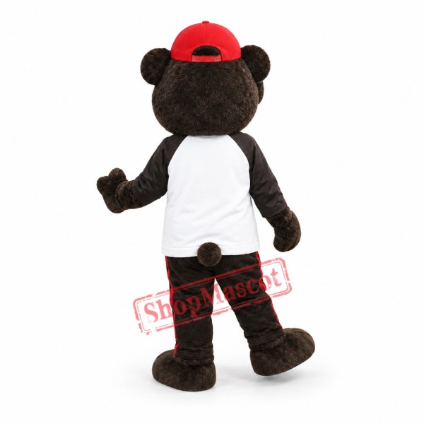 Chocolate Bear Mascot Costume