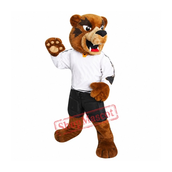 Brown Grizzly Bear Mascot Costume