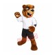Brown Grizzly Bear Mascot Costume Brown Grizzly Bear Mascot Costume