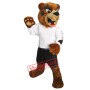 Brown Grizzly Bear Mascot Costume