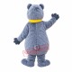 Happy Grey Bear Mascot Costume Happy Grey Bear Mascot Costume