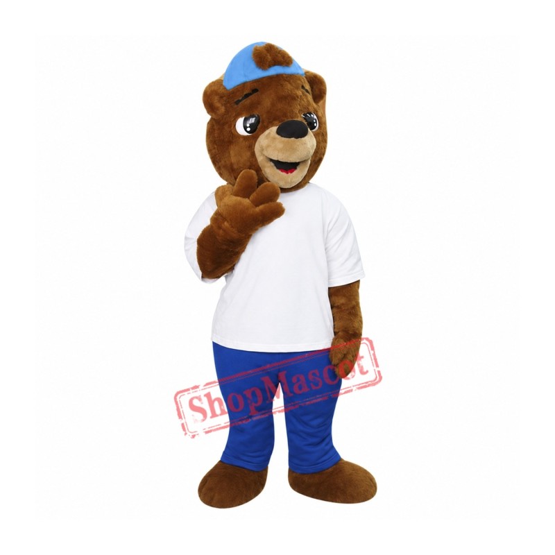 Super Cute Bear Mascot Costume