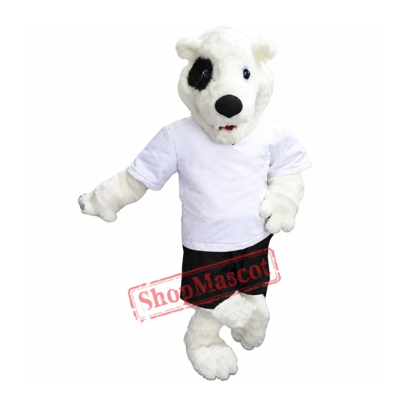Cute White Bear Mascot Costume Cute White Bear Mascot Costume