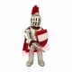Red & Silver Knight Mascot Costume
