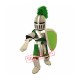 Green & Golden Knight Mascot Costume Green & Golden Knight Mascot Costume