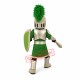 Green & Golden Knight Mascot Costume Green & Golden Knight Mascot Costume