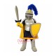 Yellow & Golden Knight Mascot Costume Yellow & Golden Knight Mascot Costume