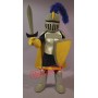 Yellow & Golden Knight Mascot Costume